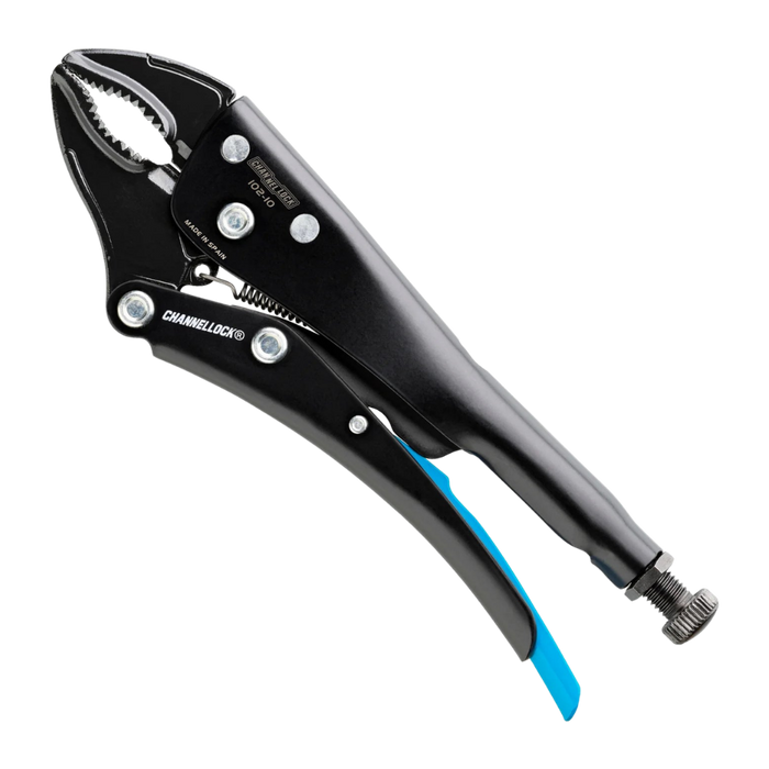 Channellock 102-10 10" Curved Jaw Locking Pliers w/ Cutter