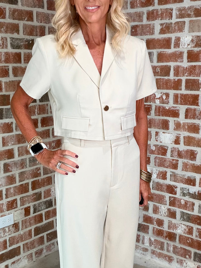 CHARLOTTE BLAZER - BEIGE