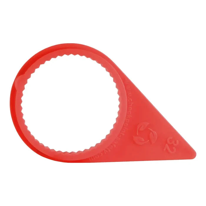 Checkpoint 33mm Medium Arrow Wheel Nut Indicator Orange/High