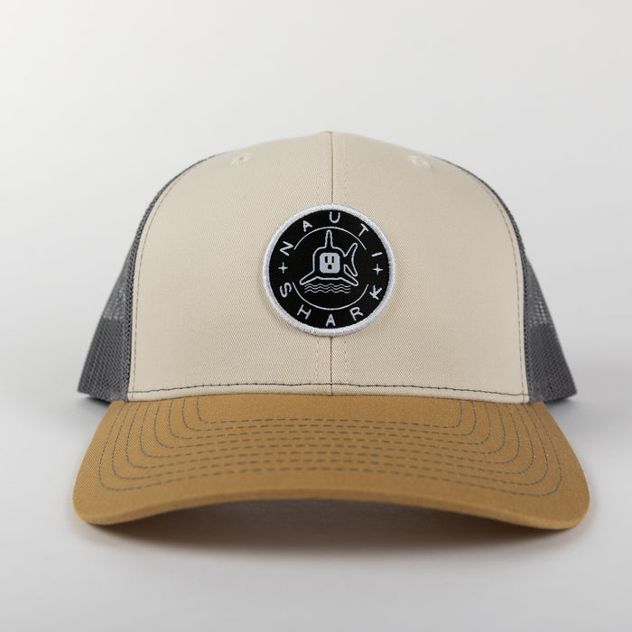 Classic Circle Trucker - Beige/Grey/Flax