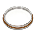 Coats Premium Air Gauge flange mounts with metal canning jar lid ring and gasket