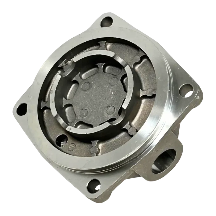 Silver OEM cylinder base end cap for Coats GTS tire changers