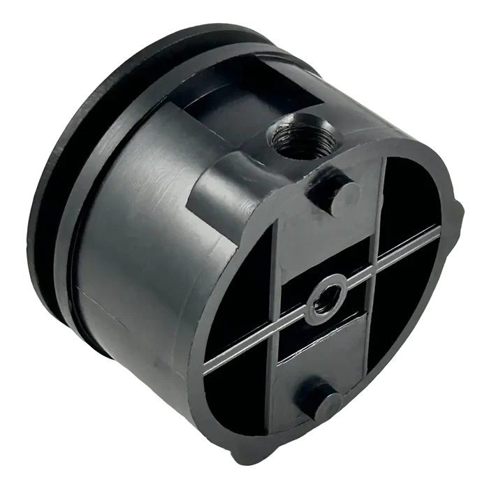 Black tilt tower assembly lock cylinder slide base from Coats APX Series with cross support