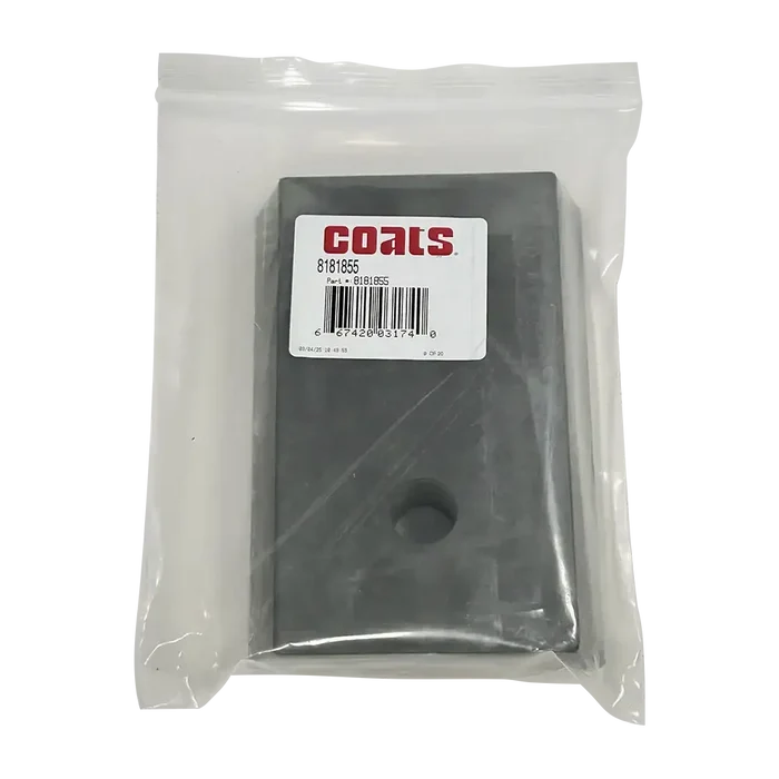 Coats Tire Changer Nylon Center Rubber Pad in plastic bag for Series 50/60/70