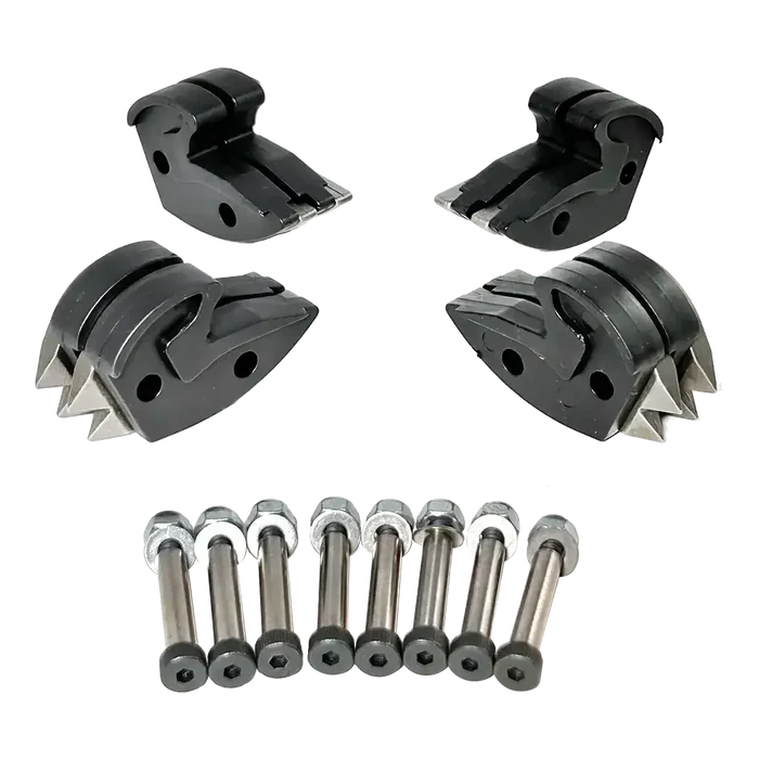 Coats OEM Grip Max rebuild kit with black rubberized drawer slides and metal bolts