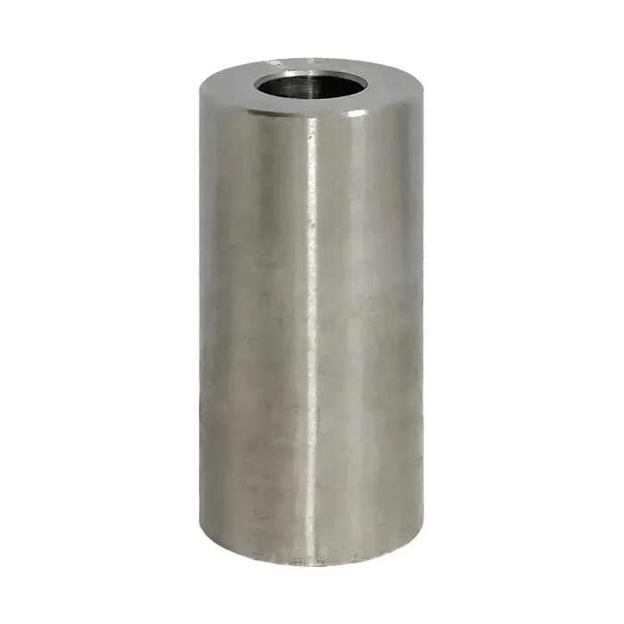 Cylindrical stainless steel spacer with through-hole for COATS 85611823 Maxx-Series Rim Clamp® tire changer