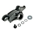 Black mounting bracket with washers for Coats Duck Head and tire changer hardware