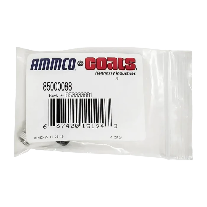 Sealed bag of AMMCO Coats nylon elbow fitting for tire changer part 850000881