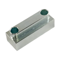Metal swing arm lock block with cylindrical holes for X-Models Tire Changer Coats OEM lock
