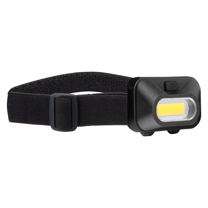 COB Headlight  Black - 4cm x 6cm