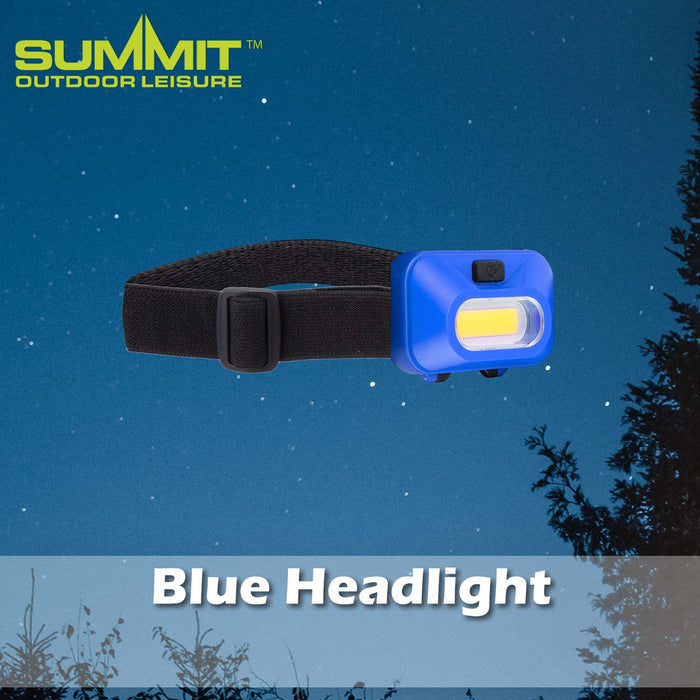 COB Headlight Good for Days Out Blue - 4cm x 6cm