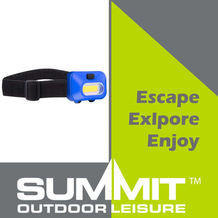 COB Headlight  Blue - 4cm x 6cm