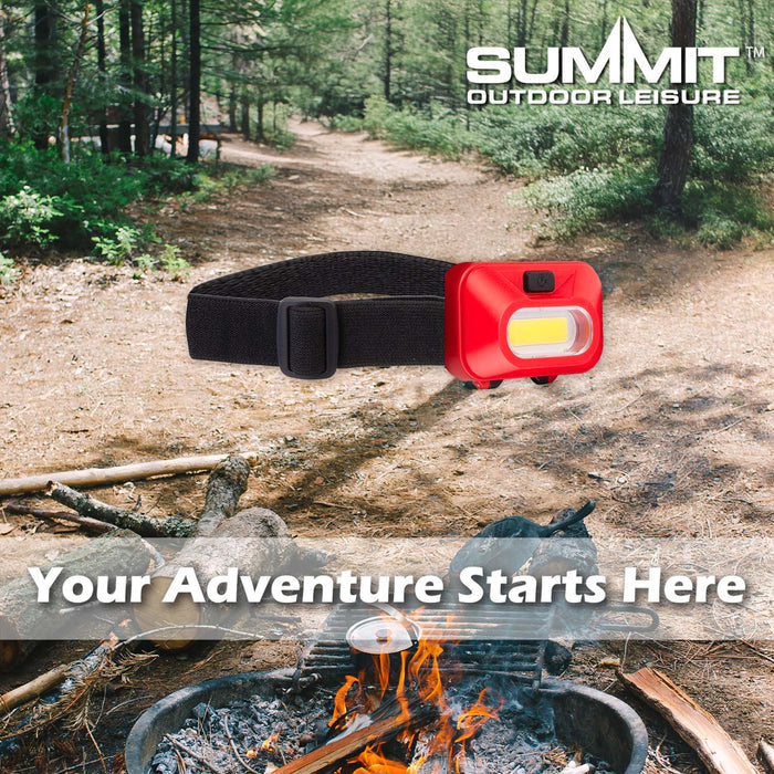 COB Headlight  Red - 4cm x 6cm