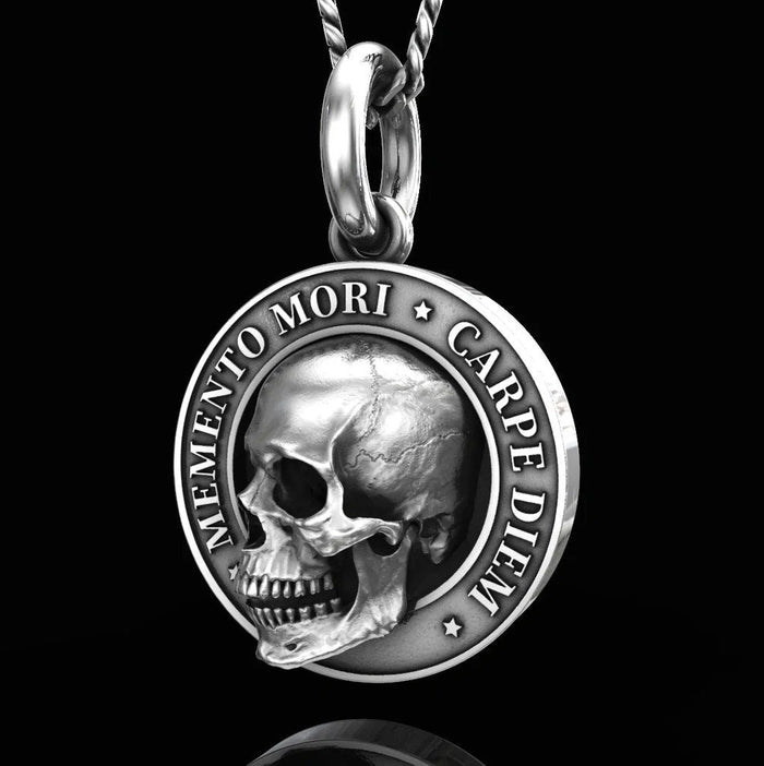 🔥Colgante de calavera Memento Mori-ES
