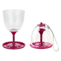 Collapsible Wine Glasses Pack Away - 10oz / 285ml Berry of