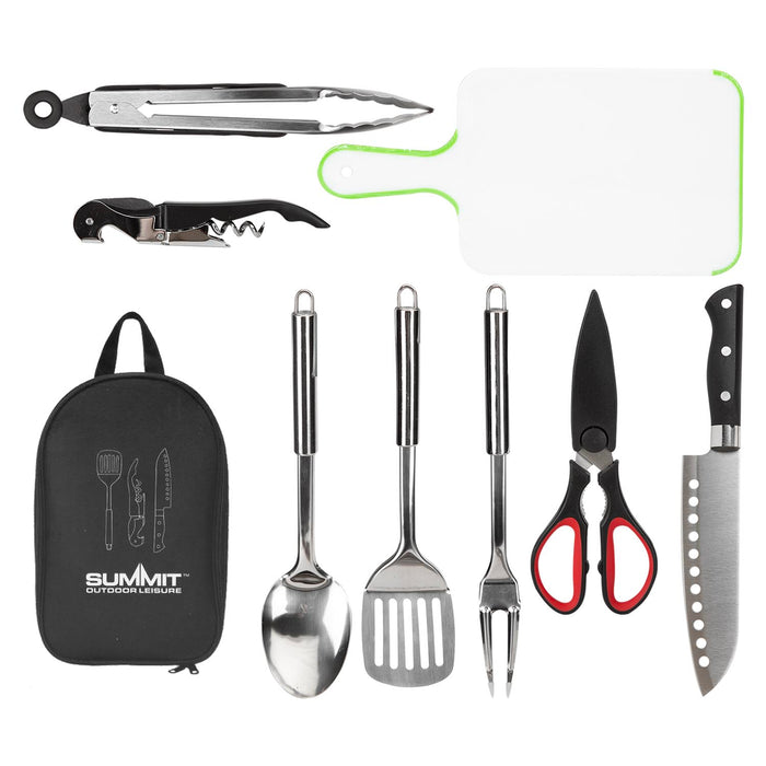 Cooking Utensil Set  Silver - 36cm x 22.5cm