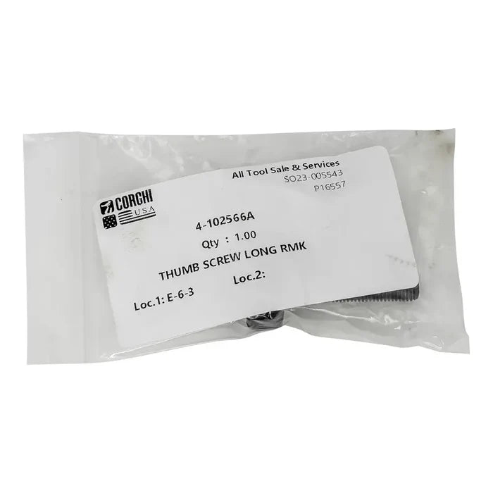 Corghi OEM Long Thumb Screw for RMK Adapter (Ea.) - 4-102566
