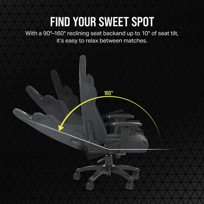 Corsair CF-9010052-UK video game chair PC gaming chair Mesh seat Black