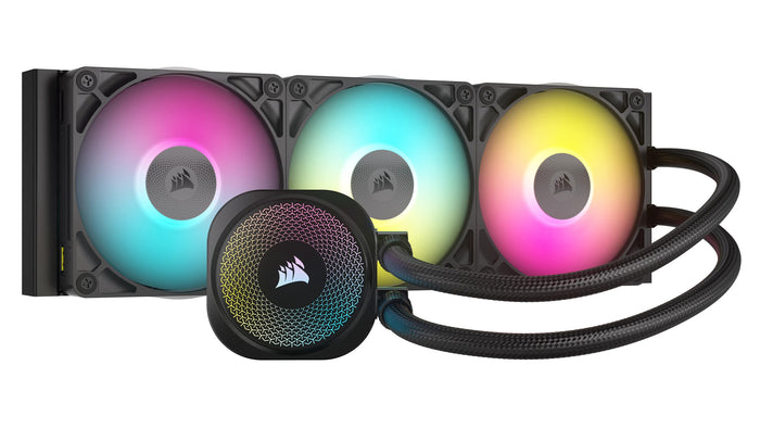 Corsair iCUE LINK TITAN RX RGB Processor All-in-one liquid cooler 12 cm Black 1 pc(s)