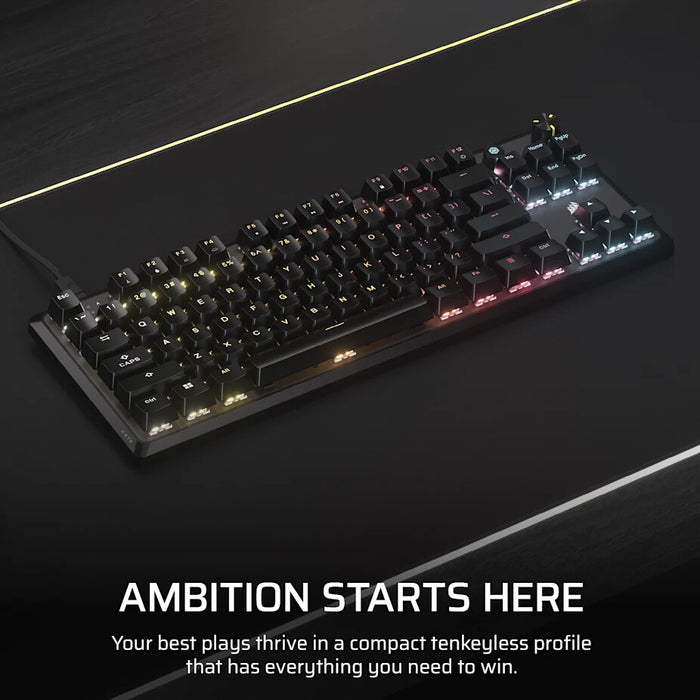 Corsair K70 CORE TKL keyboard Gaming USB QWERTY UK English Black