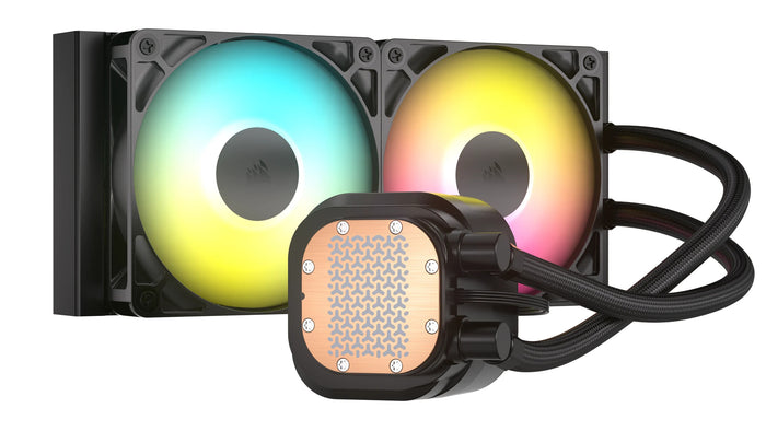 Corsair Nautilus 240 RS ARGB Liquid Processor All-in-one liquid cooler Black 1 pc(s)