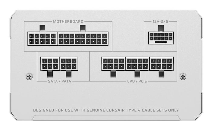 Corsair RMe Series RM750e power supply unit 750 W 20+4 pin ATX ATX White