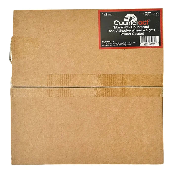 Counteract 0.5 oz Roll Style Wheel Weight (356 pcs Grey