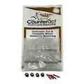 Counteract MK-Series balancing beads in bag-n-bag with red weights and clear packaging