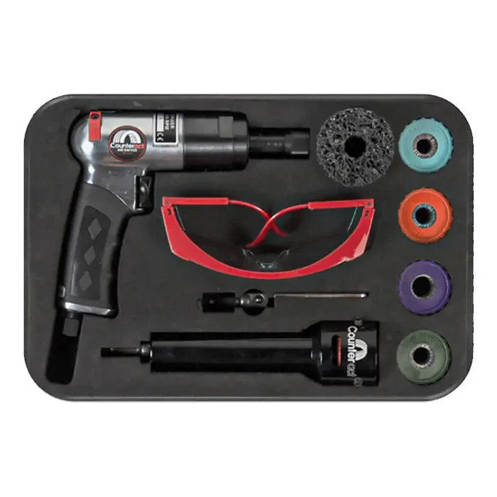 Counteract STK-13AD Hub/Stud Cleaning Kit w/ Air Driver -