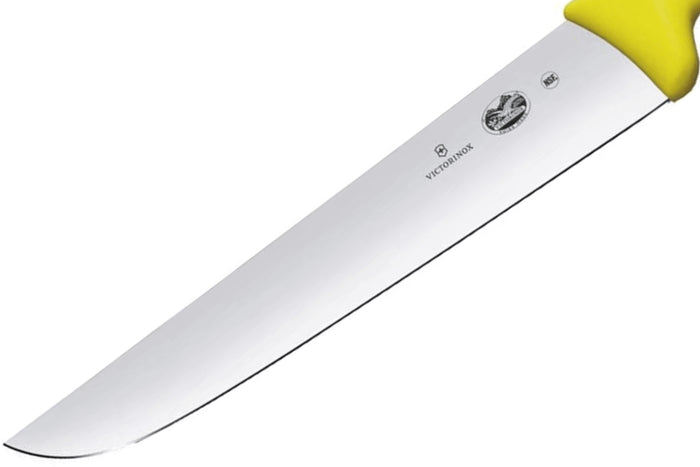 Couteau de boucher Victorinox 5.5208.28 lame 28cm manche fibrox jaune