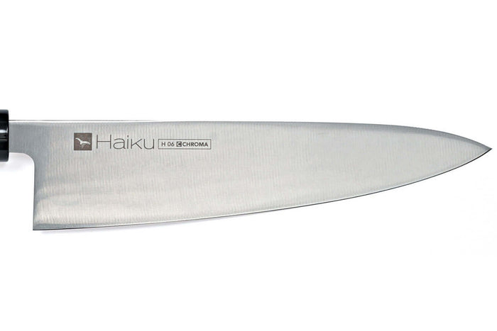 Couteau de chef japonais Chroma Haiku 20cm manche Honoki