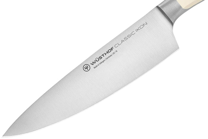 Couteau de chef Wüsthof Classic Ikon blanc forgé 16cm