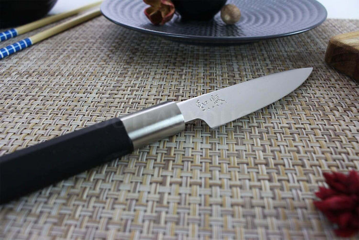 Couteau universel japonais KAI Wasabi Black lame 10cm
