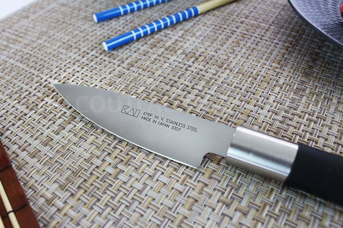 Couteau universel japonais KAI Wasabi Black lame 10cm