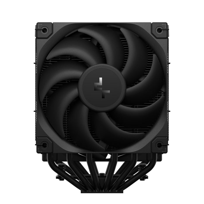 DeepCool AK620 Digital Pro CPU Air Cooler, Dual-Tower with Digital Display, 120mm FDB Fans, ARGB Lighting, 6 Copper Heatpipes, LGA1700/AM5 Compatible, High-Performance Quiet Cooling for Gaming PCs