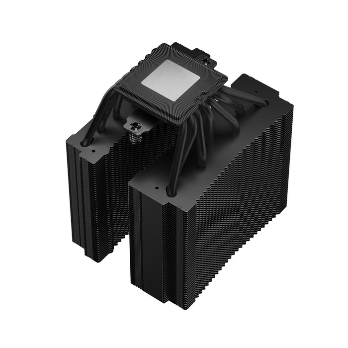 DeepCool Assassin IV VC Vision Dual-Fan CPU Air Cooler with 140mm & 120mm Fans, Vapour Chamber Base, Digital Display for Real-Time Monitoring, Intel & AMD Compatible