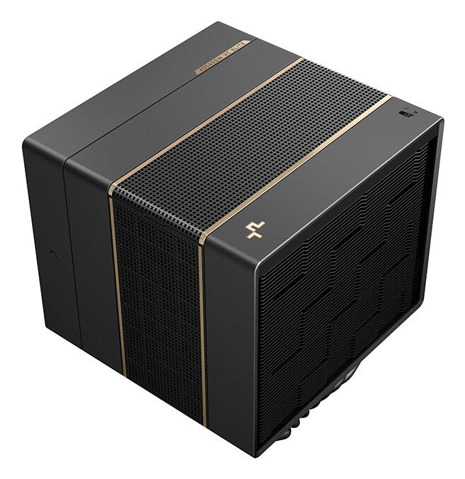 DeepCool ASSASSIN VC ELITE Black Dual-Tower CPU Cooler  Vapor Chamber Base, 7 Heatpipes, 300W TDP, Quiet Dual Fans (140mm + 120mm), Dual Performance/Quiet Modes, Universal Socket Support
