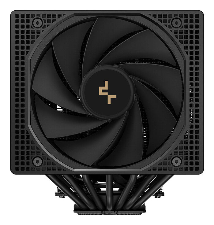 DeepCool ASSASSIN VC ELITE Black Dual-Tower CPU Cooler  Vapor Chamber Base, 7 Heatpipes, 300W TDP, Quiet Dual Fans (140mm + 120mm), Dual Performance/Quiet Modes, Universal Socket Support