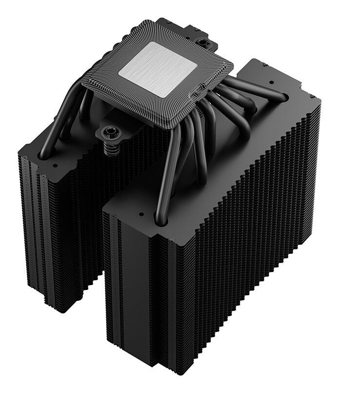 DeepCool ASSASSIN VC ELITE Black Dual-Tower CPU Cooler  Vapor Chamber Base, 7 Heatpipes, 300W TDP, Quiet Dual Fans (140mm + 120mm), Dual Performance/Quiet Modes, Universal Socket Support