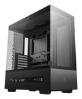 DeepCool CH690 Digital ATX Mid-Tower Case, High-Airflow PC Case with Semi-Glass Panel, USB-C Port, Support for 420mm Radiator, 450mm GPU, ATX PSU, Black