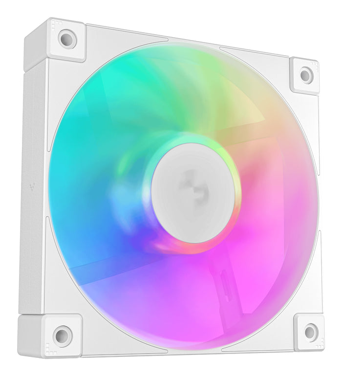 DeepCool FD12 120mm ARGB 3 in 1 case fan White
