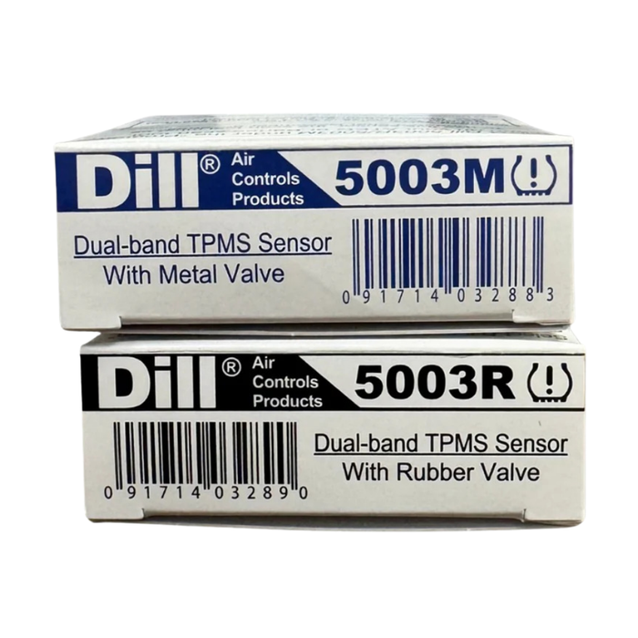 Dill 5003M Dual-Frequency TPMS Sensor, 315/433 MHz, VS-240MC Clamp-In Valve