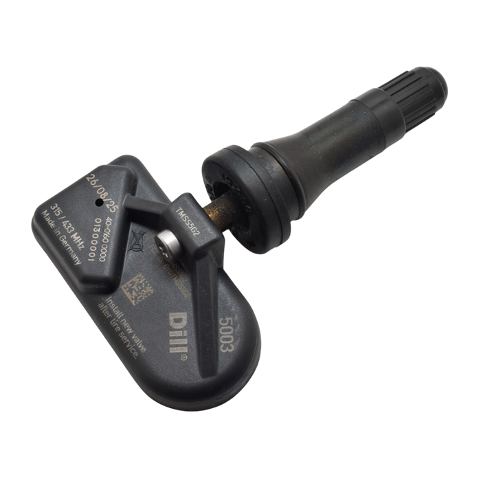 Dill 5003R Dual-Frequency 315/433 MHz TPMS Sensor w/ Rubber Valve (Ea.)
