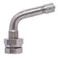 Dill DV-543E valve stem with stainless steel knurled hose connector