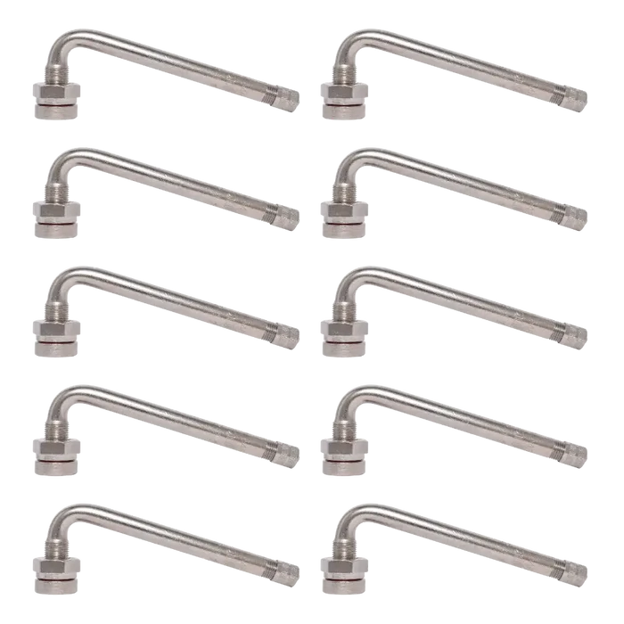 Dill DV-546G clamp-in TPMS valve stem with .390’’ hole, 105° bend