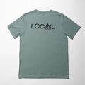 Dusty Blue LOCAL T-Shirt - LOCAL BLACK LOGO