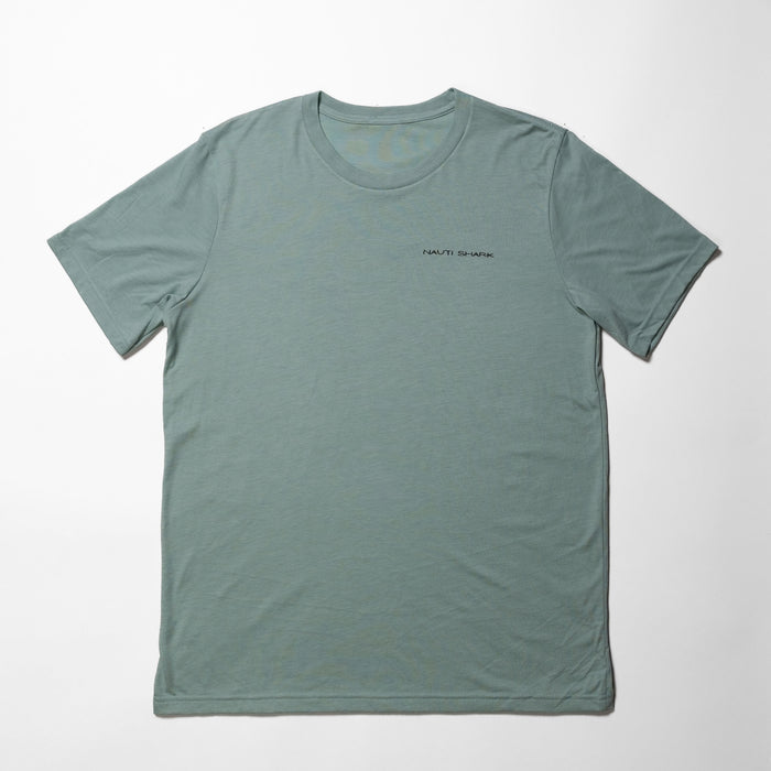 Dusty Blue LOCAL T-Shirt - LOCAL BLACK LOGO