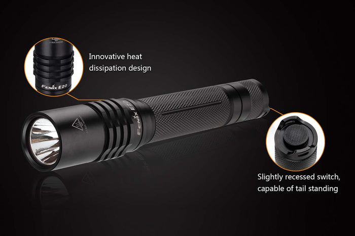 Fenix E20 Flashlight Features