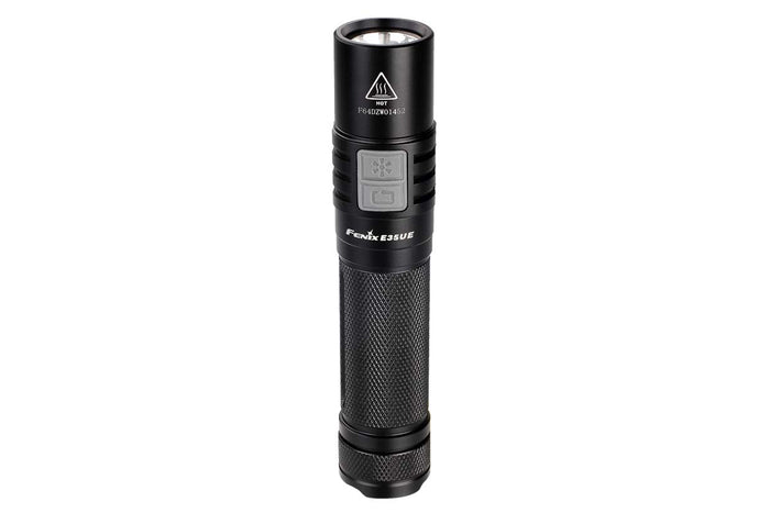 fenix e35UE led flashlight side view