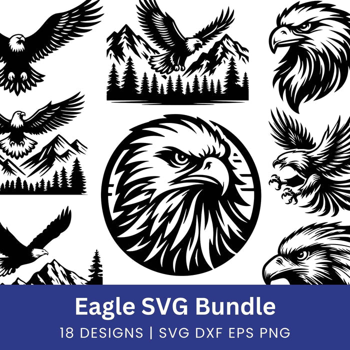 Eagles Bundle SVG Files